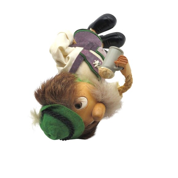 Vintage Casagrande Casy Boys Ges Gesch Wood Carved Figure with HB Beer Stein - Picture 5 of 6